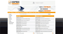 Desktop Screenshot of espace-microsoft.com